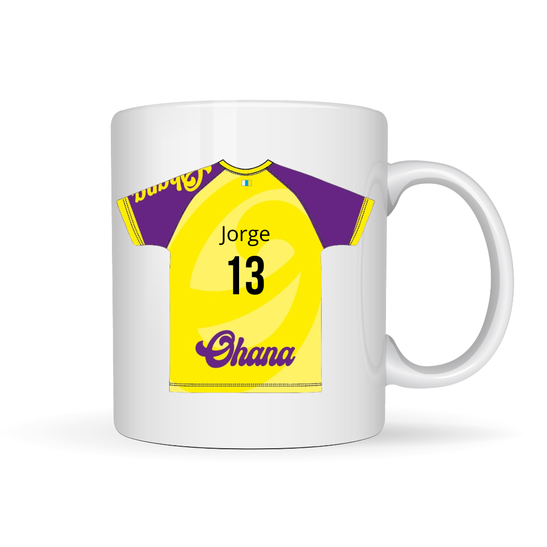 Taza personalizable equipación
