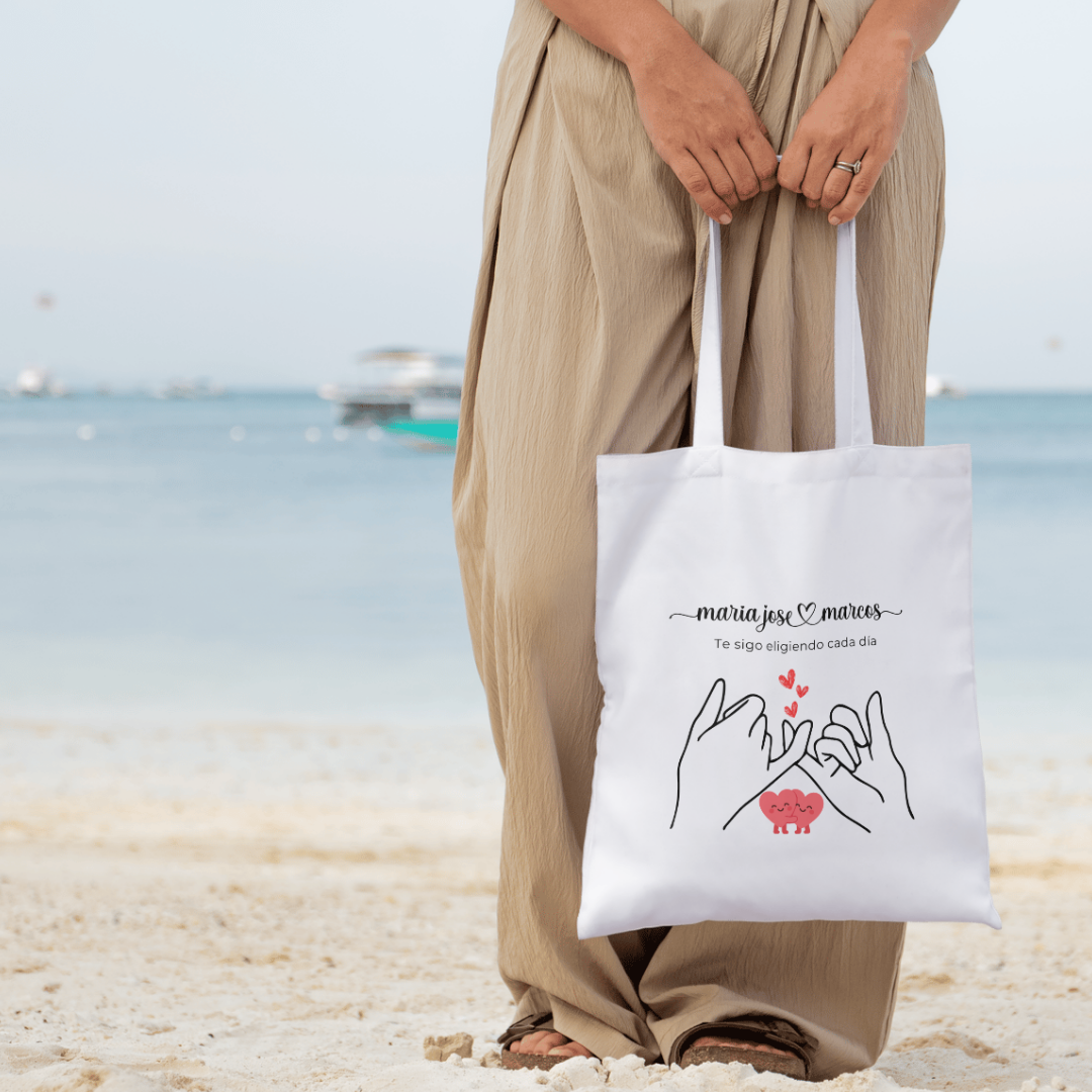 Tote Bag "Te sigo eligiendo cada día"