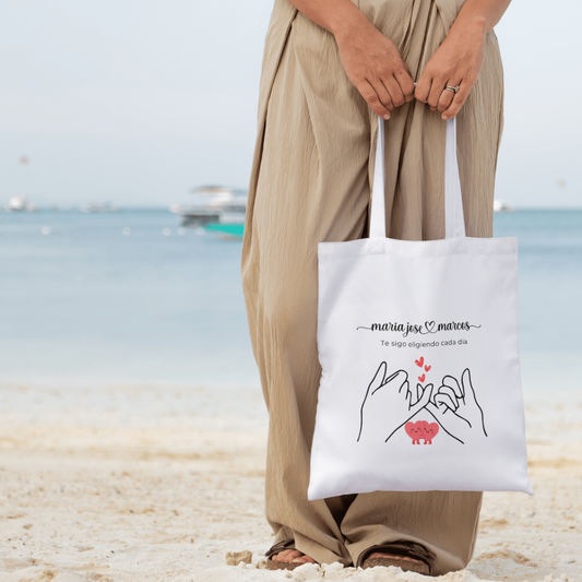 Tote Bag "Te sigo eligiendo cada día"