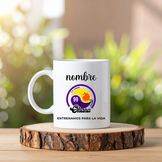 Taza personalizable Basket Name